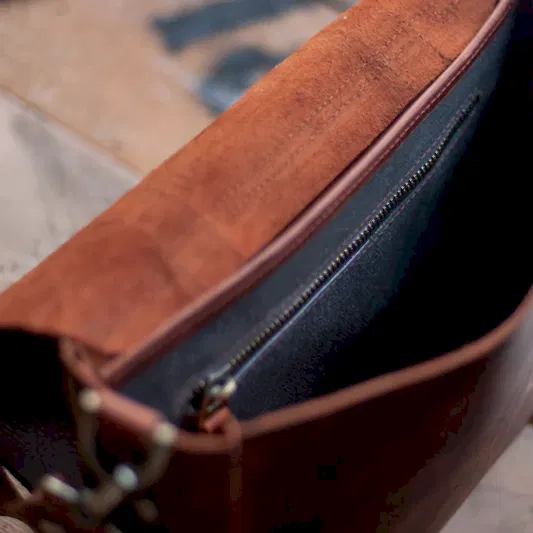 Deri Çanta - Orta Boy