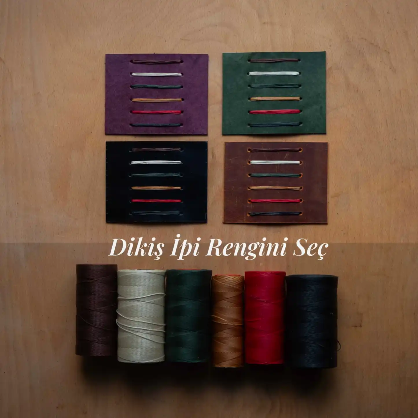 Deri Defter Büyük / Kendin Seç Yap (diy)