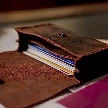 el yapımı deri cüzdan