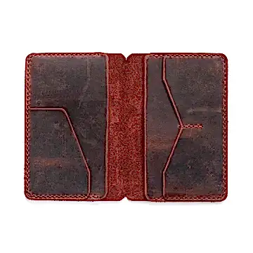 Deri pasaport kılıfı