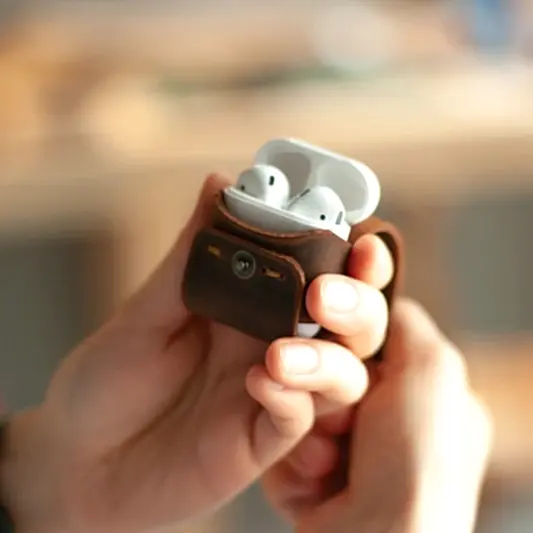 Apple airpods deri kılıf