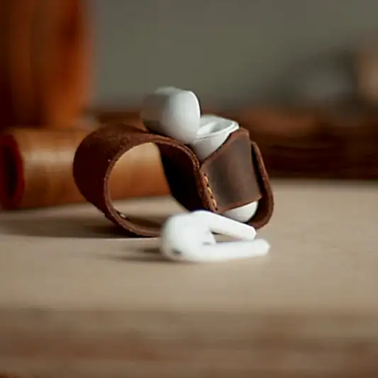 Apple airpods deri kılıf