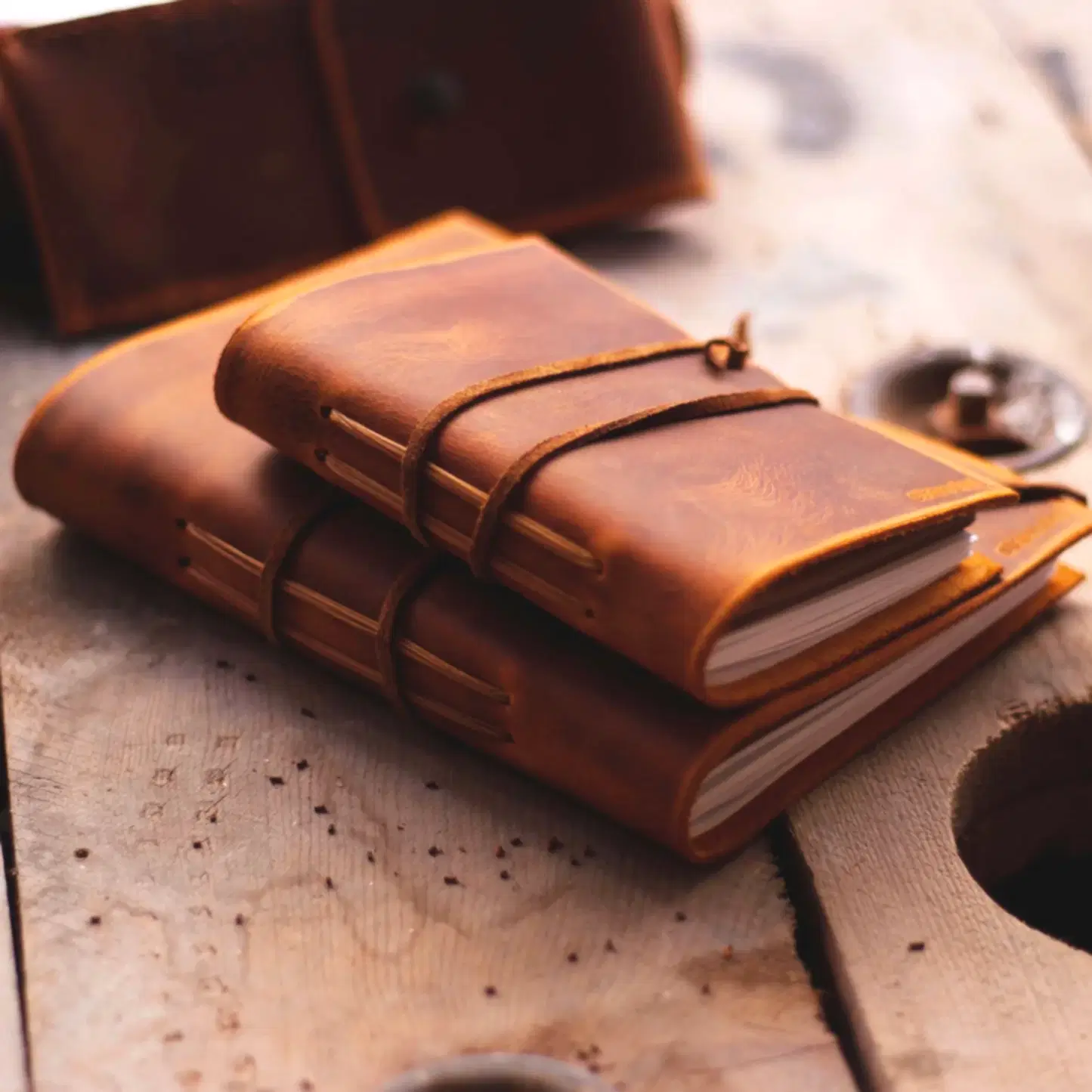 Deri Defter Büyük / Kendin Seç Yap (diy)